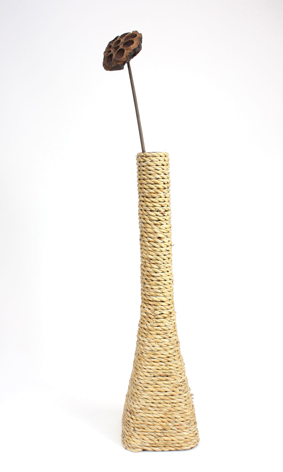 Thai Water Hyacinth Vases, 50cm high - 3 colours available. - farangshop-co