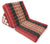 Red and Black Elephant Pattern standard three fold Thai Cushion - farangshop-co
