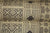 Earth pattern brown cream three-fold Thai cushion - farangshop-co