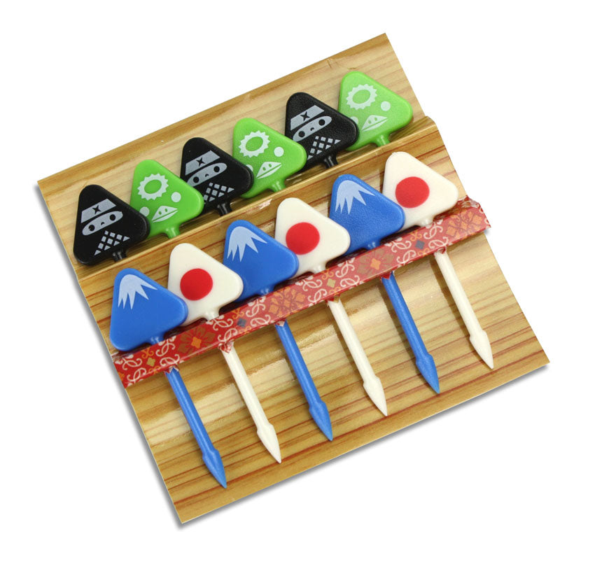 Cute Japanese Food Picks for Kids Bento Box Lunch - Japanese icons - farangshop-co