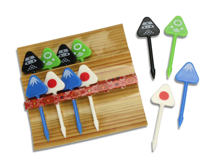 Cute Japanese Food Picks for Kids Bento Box Lunch - Japanese icons - farangshop-co