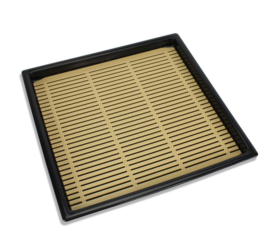 Japanese Lacquer Buckwheat Soba Noodle Tray, 19.5cm - farangshop-co