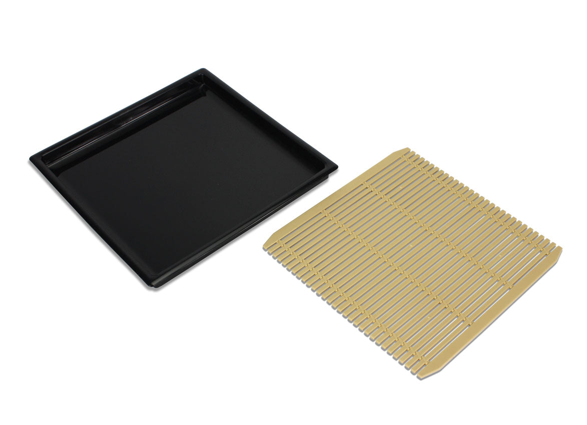 Japanese Lacquer Buckwheat Soba Noodle Tray, 19.5cm - farangshop-co