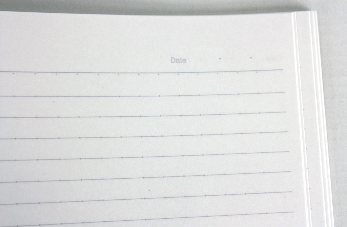 Kokuyo Campus Notebook 252mm x 179mm -5BT-DB. Lined with dots. - farangshop-co