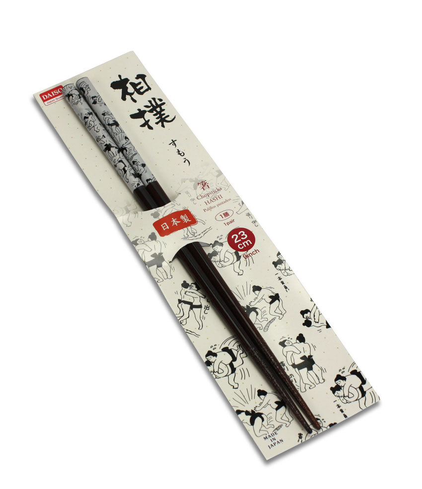 Japanese Chopsticks, Hashi - sumo wrestlers design - farangshop-co