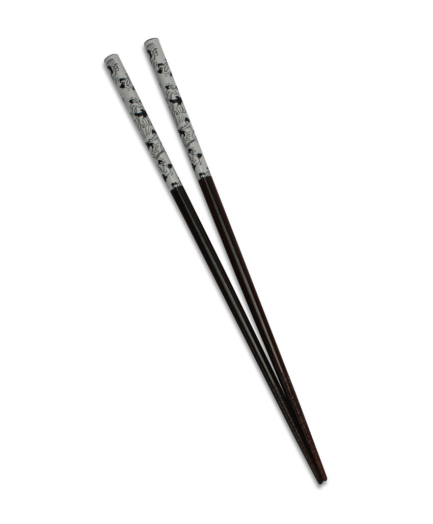 Japanese Chopsticks, Hashi - sumo wrestlers design - farangshop-co