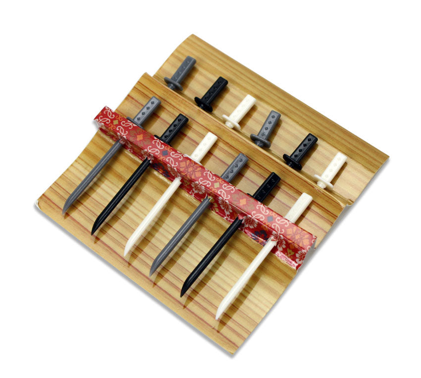 Cute Japanese Food Picks for Kids Bento Box Lunch - Ninja Sword, 12 per pack - farangshop-co
