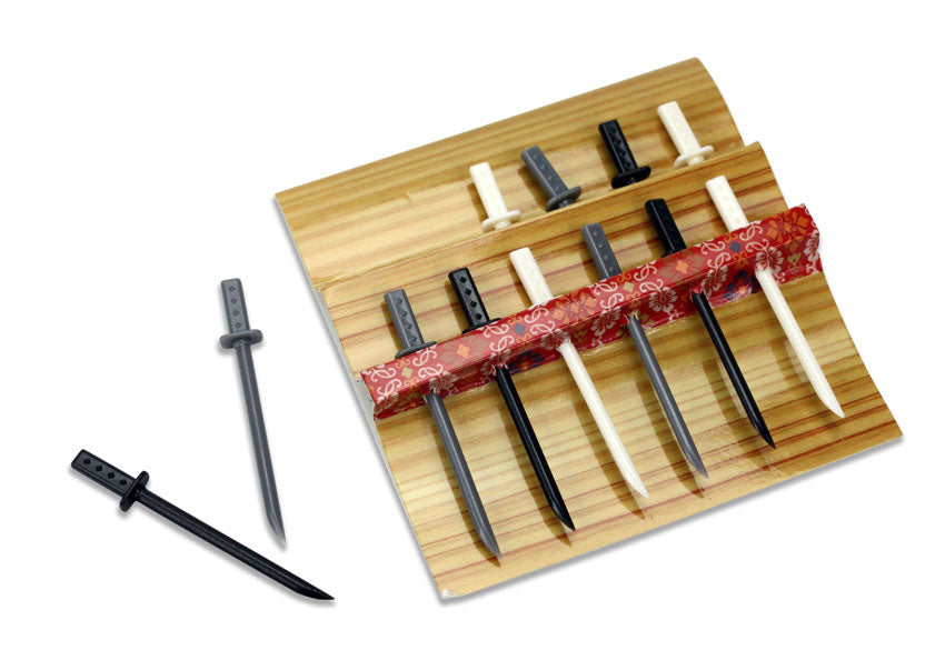 Cute Japanese Food Picks for Kids Bento Box Lunch - Ninja Sword, 12 per pack - farangshop-co