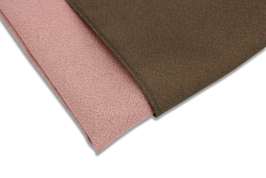 Japanese Furoshiki Wrapping Cloth, Reversible Type Brown Pink, 48cm x 48cm - farangshop-co