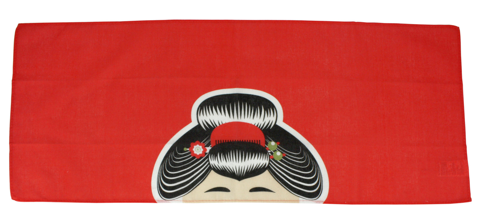 Japanese Head Covering Cloth, Machi Musume Style, 87cm x 35cm Bandana Style Cotton Hand Towel - farangshop-co