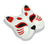 Iconic Japanese Style Fridge Magnet - Kitsune Fox Mask - farangshop-co