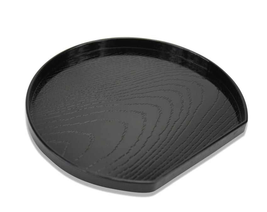 Japanese Lacquer Mini Serving Tray for Sushi Sashimi, Tea or Sake, 14cm - farangshop-co