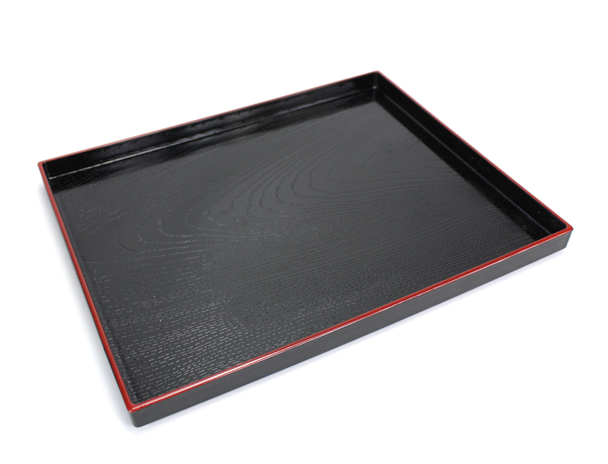 Japanese Yamanaka Lacquer Food Serving Tray, 30cm x 24cm - farangshop-co
