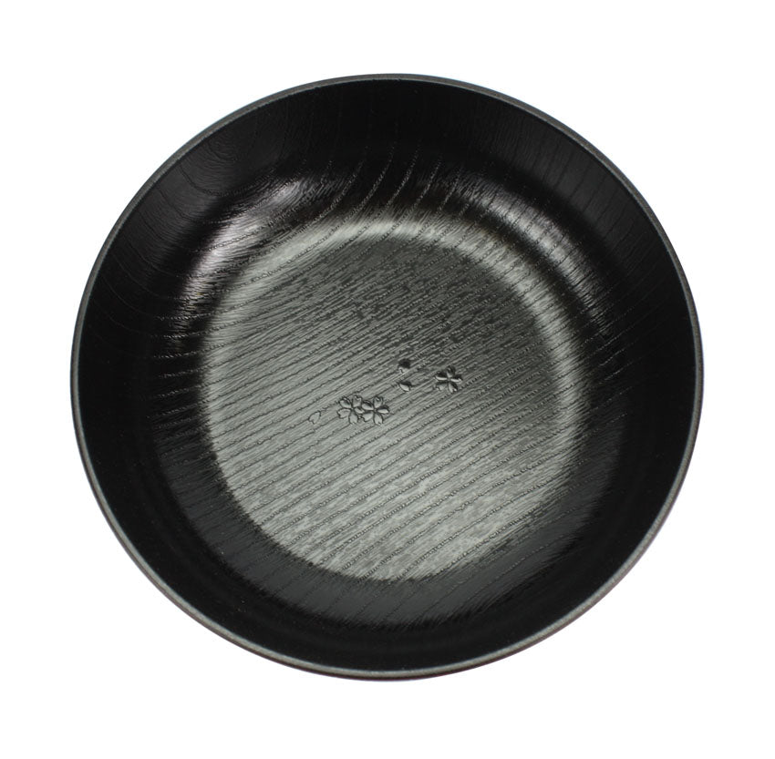 Japanese Lacquer Food Bowl, Noodle Bowl, Black and Red - farangshop-co