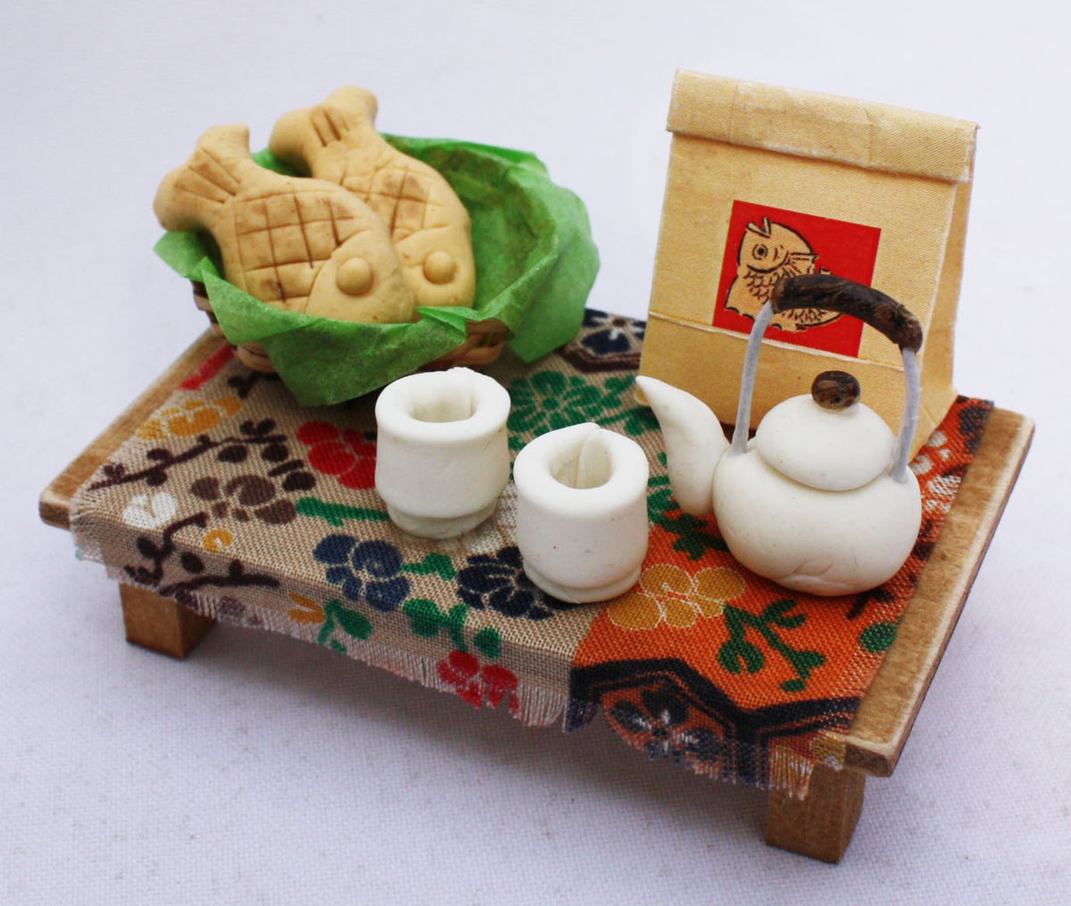 Japanese Model Building Kit, Showa Taiyaki Stall Shop, Billy 8537 - farangshop-co