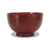 Japanese Lacquer Rice Bowl, Red Bamboo Design, 11.2cm - farangshop-co
