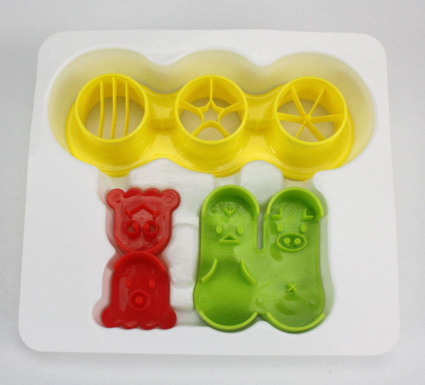 Cute Japanese Sausage Mould for Kids - 3 piece set - farangshop-co