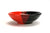 Japanese style Sushi Sashimi Soy Sauce Dipping Tray, Condiment Dish, Gloss dipped red glaze, Set of 4. - farangshop-co