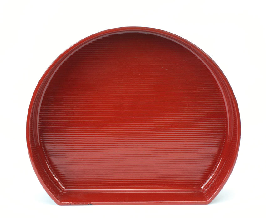 Japanese Lacquer Sushi - Sashimi Tray, Black exterior - farangshop-co