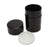Japanese Lacquer Tea Caddy. Dark Metallic Red - farangshop-co