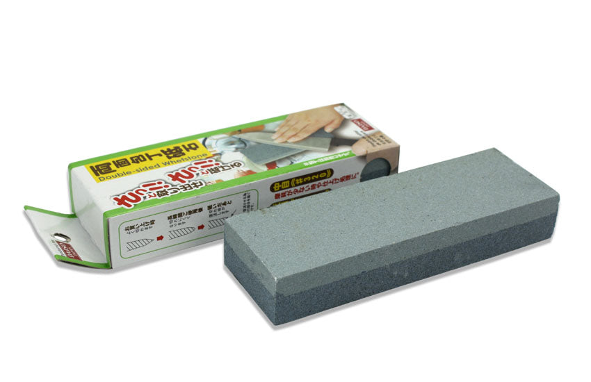 Double-sided whetstone for knife sharpening - farangshop-co