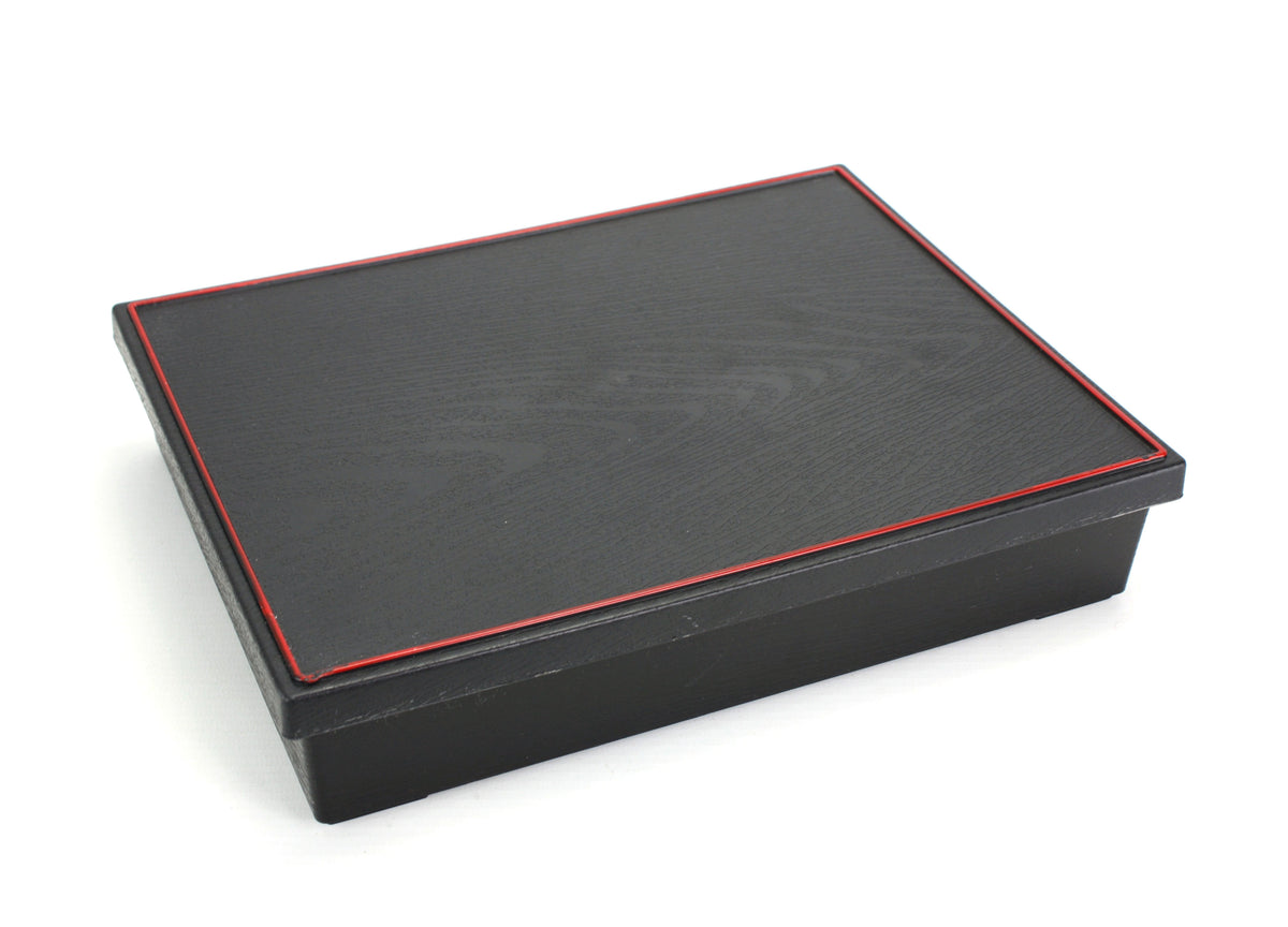 Japanese style Bento Box, Restaurant style with lid, 26.8cm x 20.7cm - farangshop-co