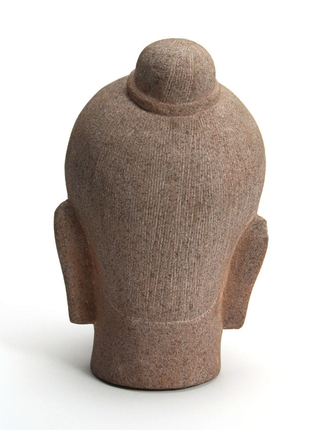 King Jayavarman VII stone head, 15cm high - farangshop-co