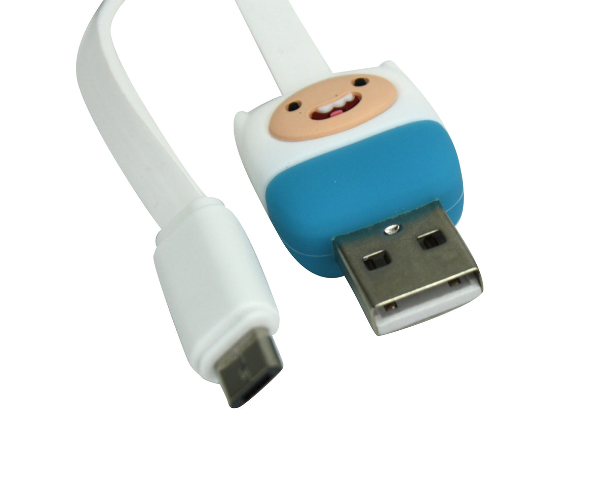 Adventure Time Finn Micro Data Cable for Android, USB Charging Cable - farangshop-co