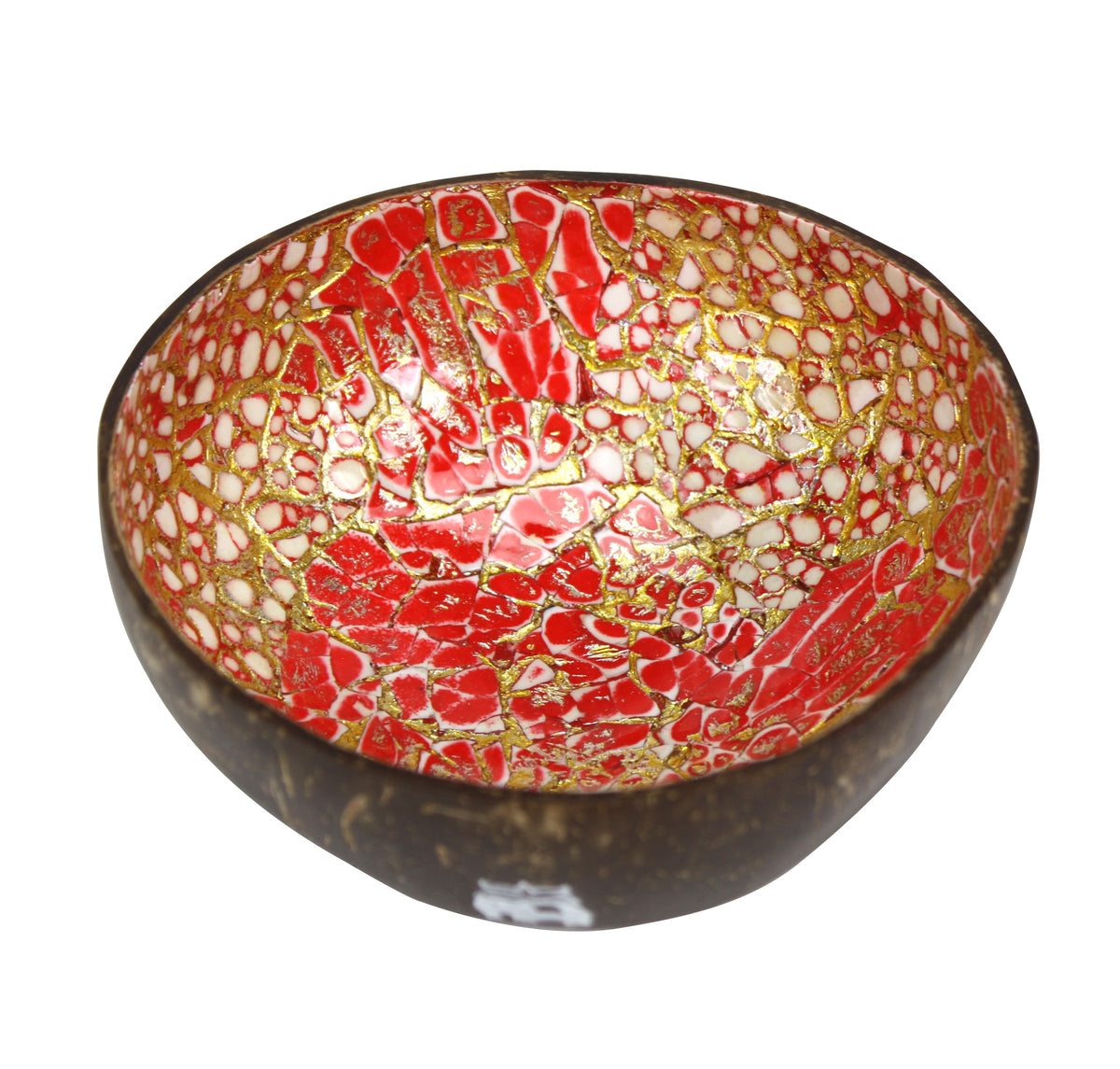Thai Coconut Shell Bowl - Different Colours Available - farangshop-co