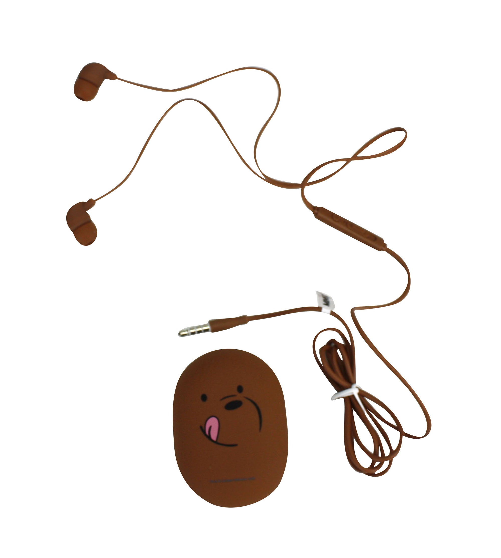 We Bare Bears Grizz Earphones - farangshop-co