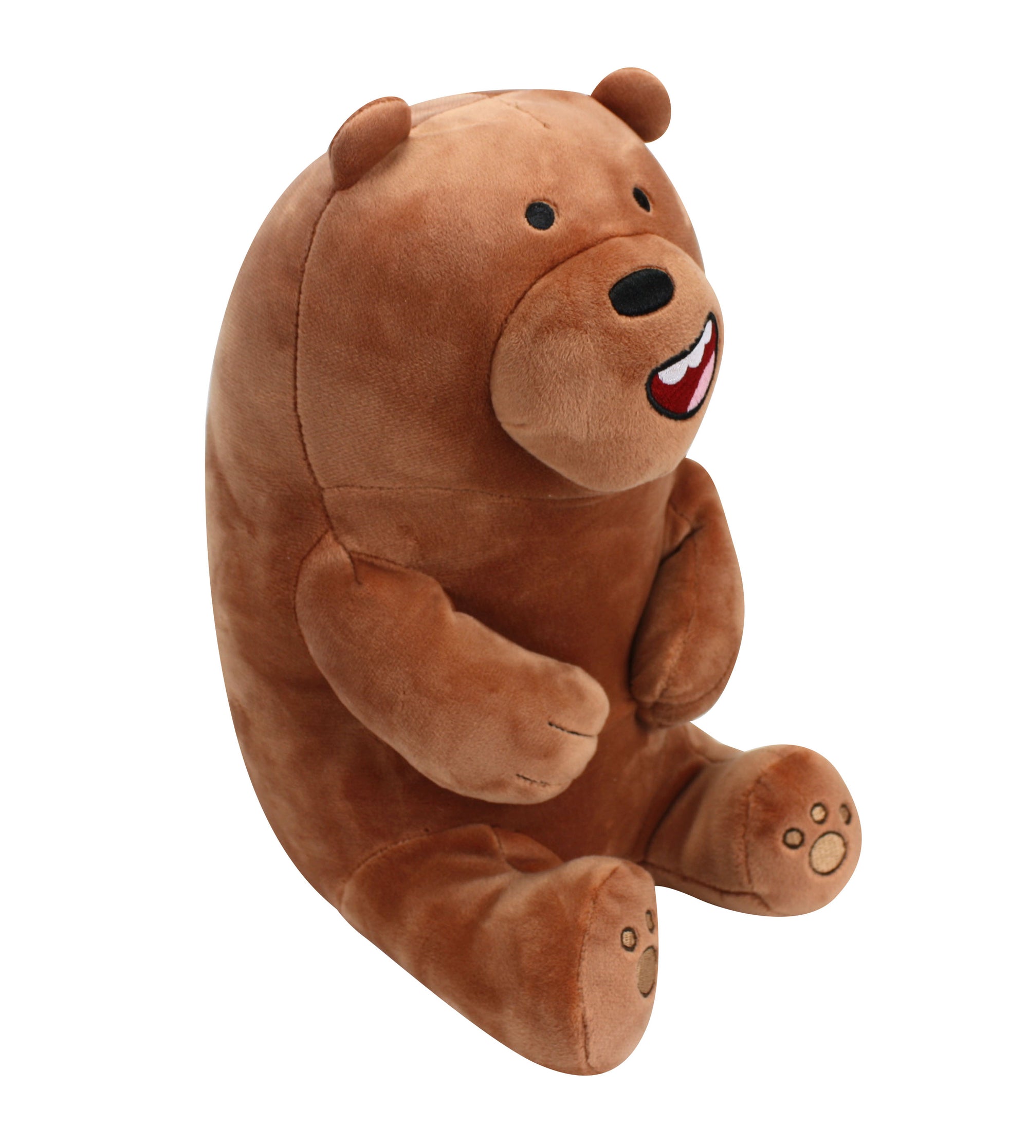 We Bare Bears Grizz Plush Soft Toy, 30cm - farangshop-co