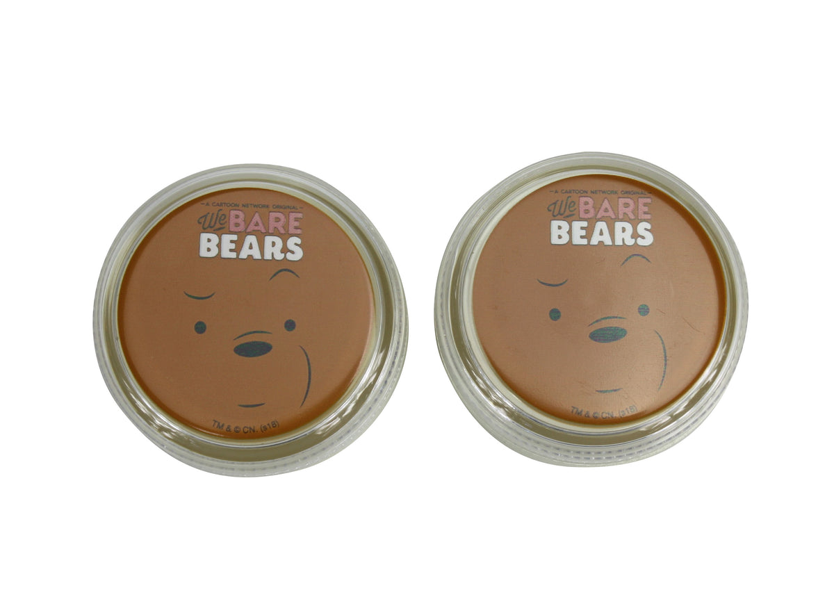 We Bare Bears Kids Sauce Pots for Lunchbox, Grizz, 2 Pack x 5cm - farangshop-co