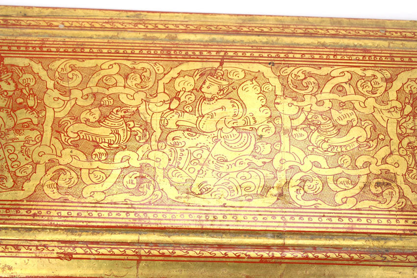 Burmese antique kammavaca manuscript 1 - farangshop-co