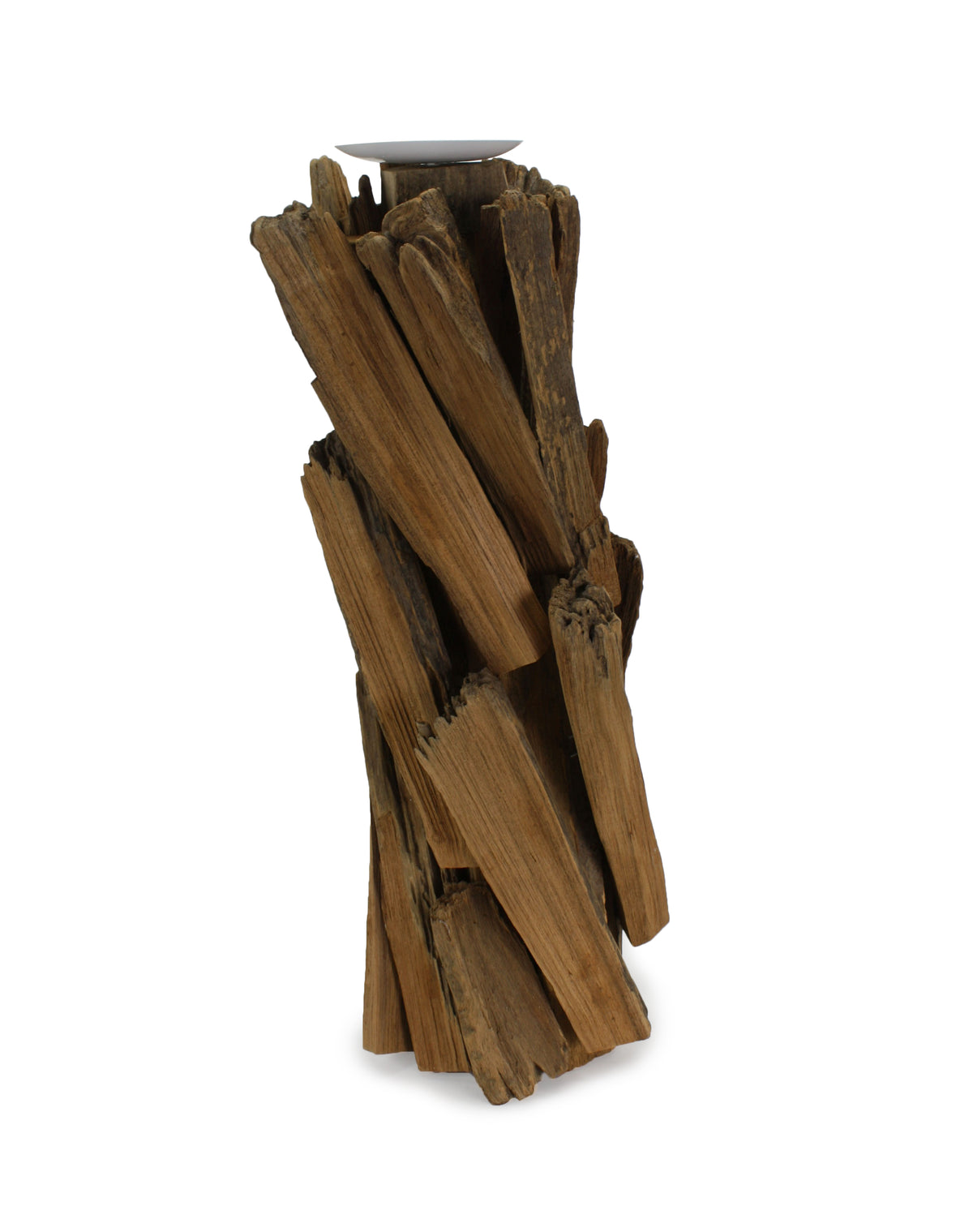 Large driftwood candle holders: 3 sizes available. - farangshop-co