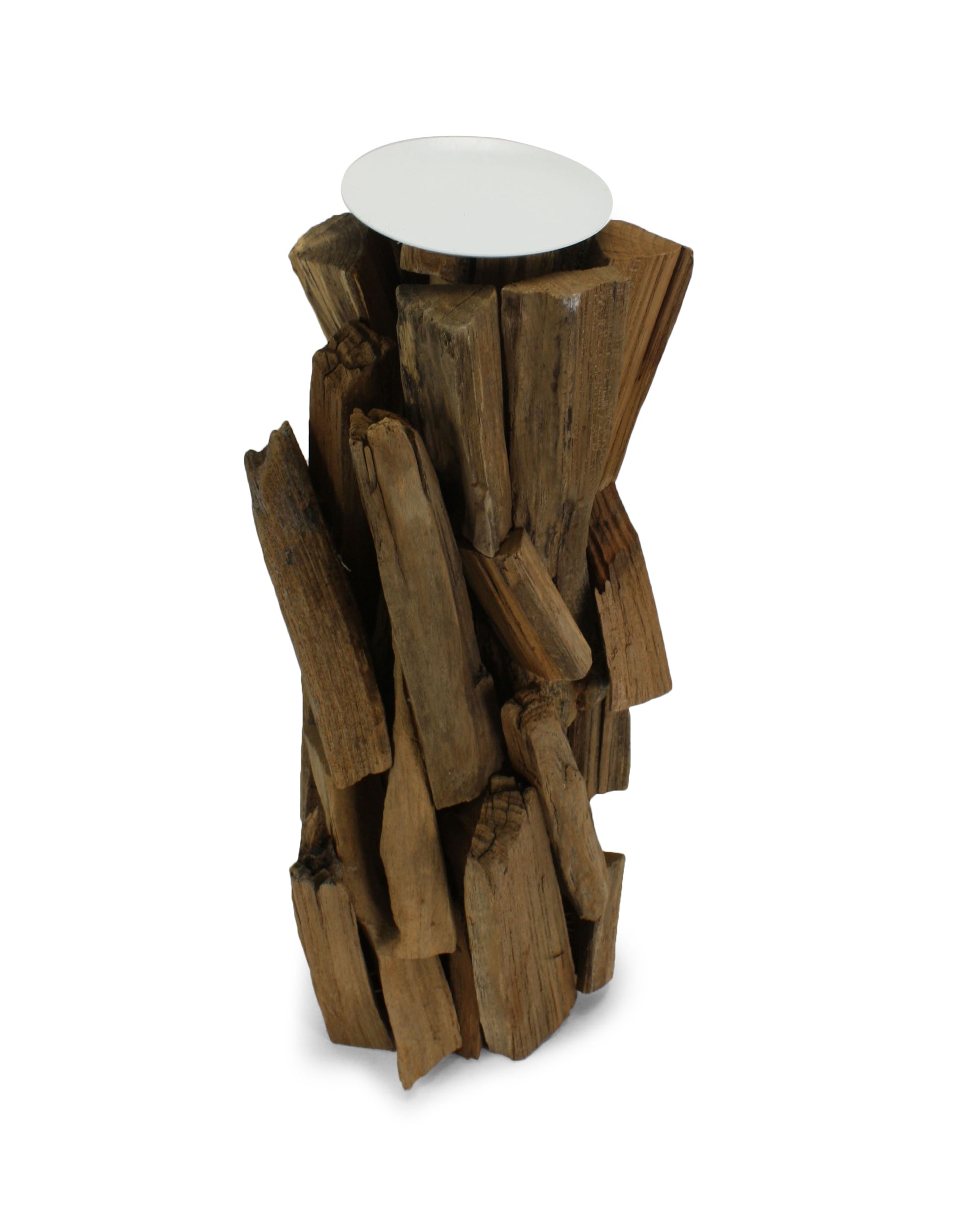 Large driftwood candle holders: 3 sizes available. - farangshop-co