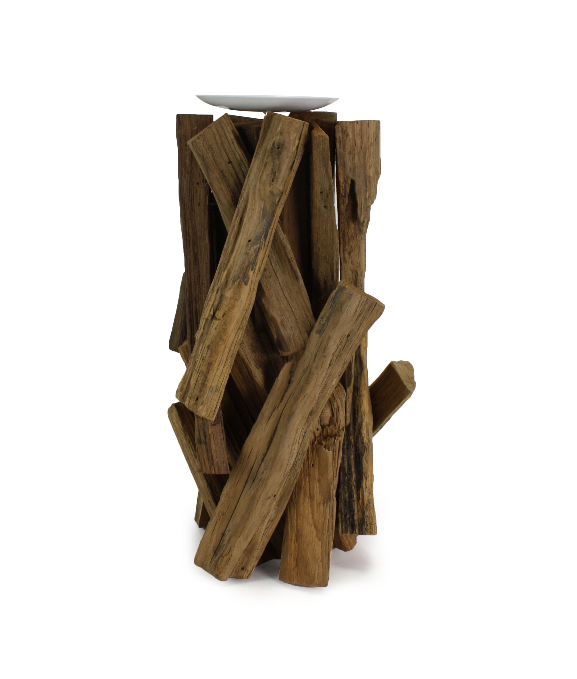 Large driftwood candle holders: 3 sizes available. - farangshop-co