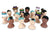 Little Heads candle holders - every one unique - farangshop-co