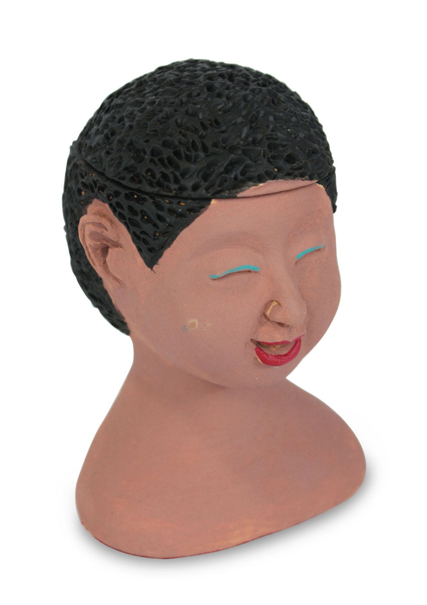 Little Heads candle holders - every one unique - farangshop-co