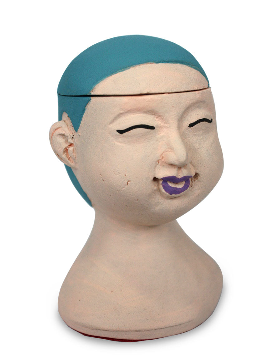 Little Heads candle holders - every one unique - farangshop-co