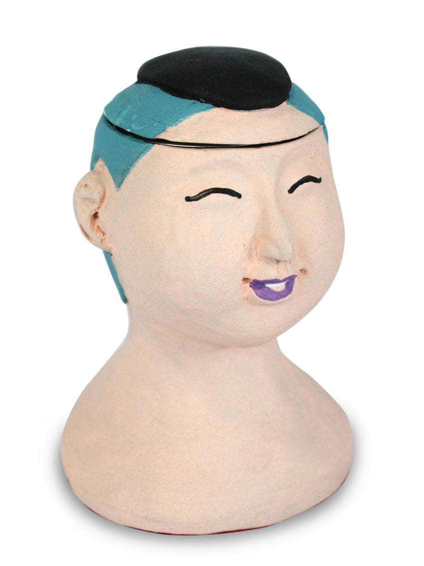 Little Heads candle holders - every one unique - farangshop-co