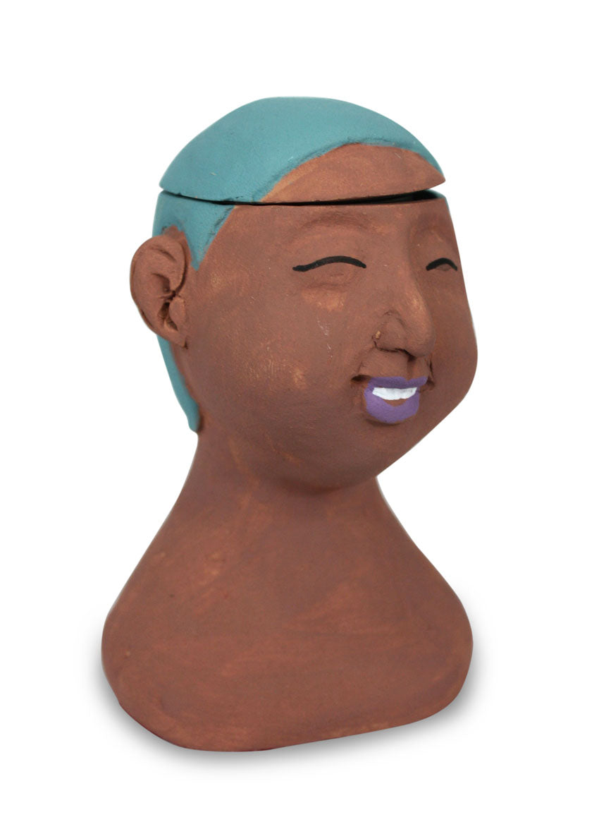 Little Heads candle holders - every one unique - farangshop-co