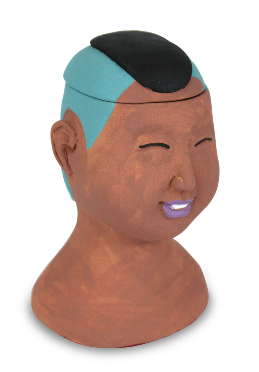 Little Heads candle holders - every one unique - farangshop-co