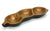 Mango Wood Seed Pod Tray Bowl, 3 Compartments - 2 sizes available - farangshop-co