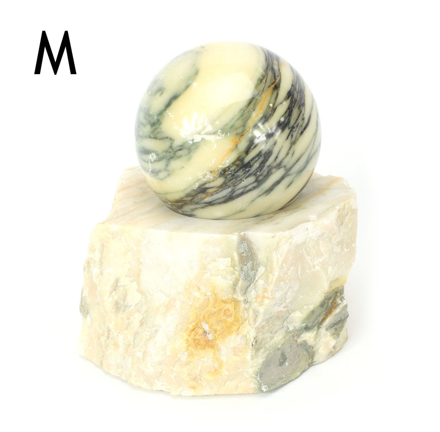 Rolling Marble Ball Water Feature Fountain - different sizes and colours - farangshop-co