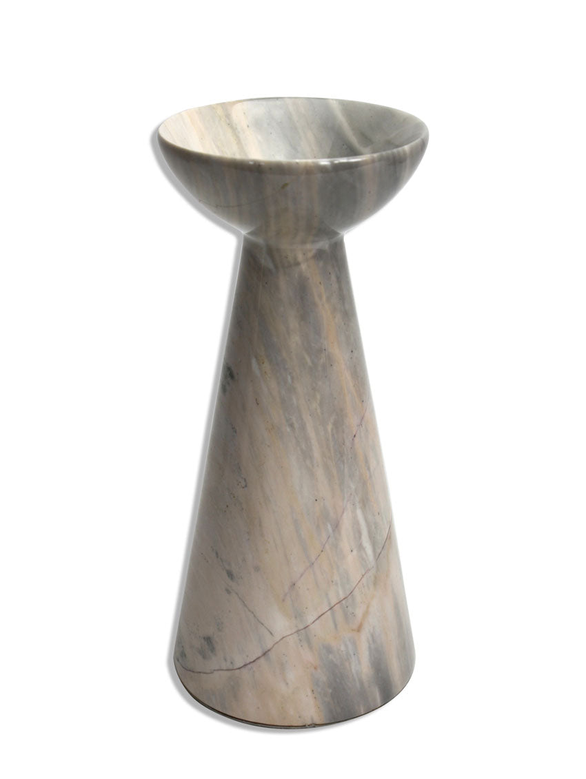 Marble candle holders, Thai - medium size - farangshop-co