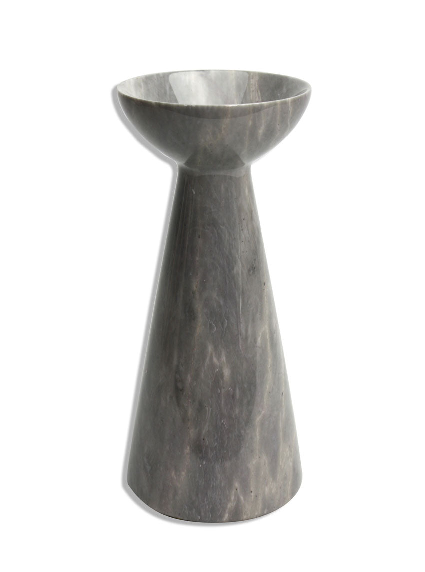 Marble candle holders, Thai - medium size - farangshop-co