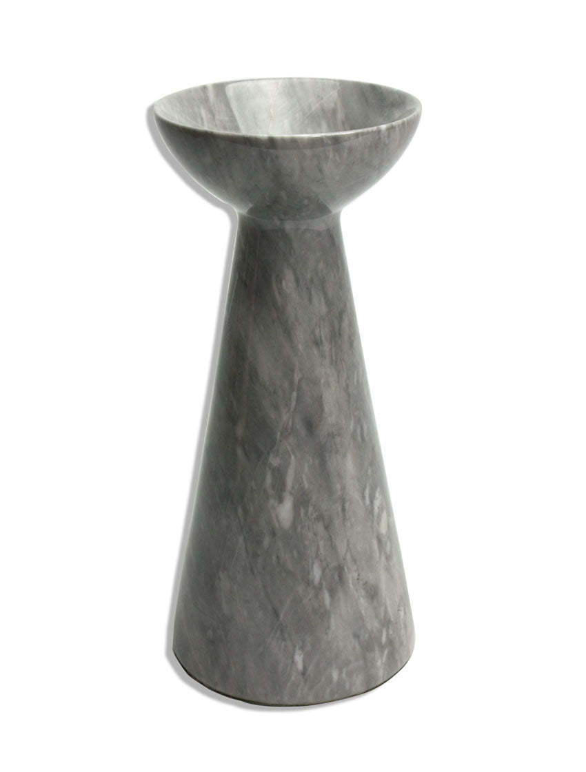 Marble candle holders, Thai - medium size - farangshop-co