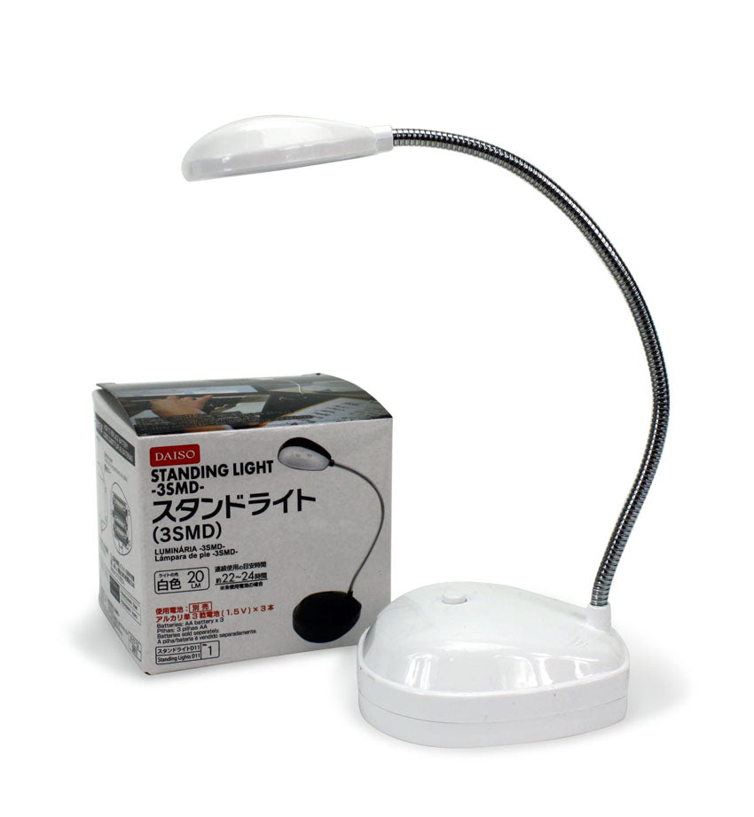 Mini Desk Reading Lamp, 18cm - Black or White - farangshop-co