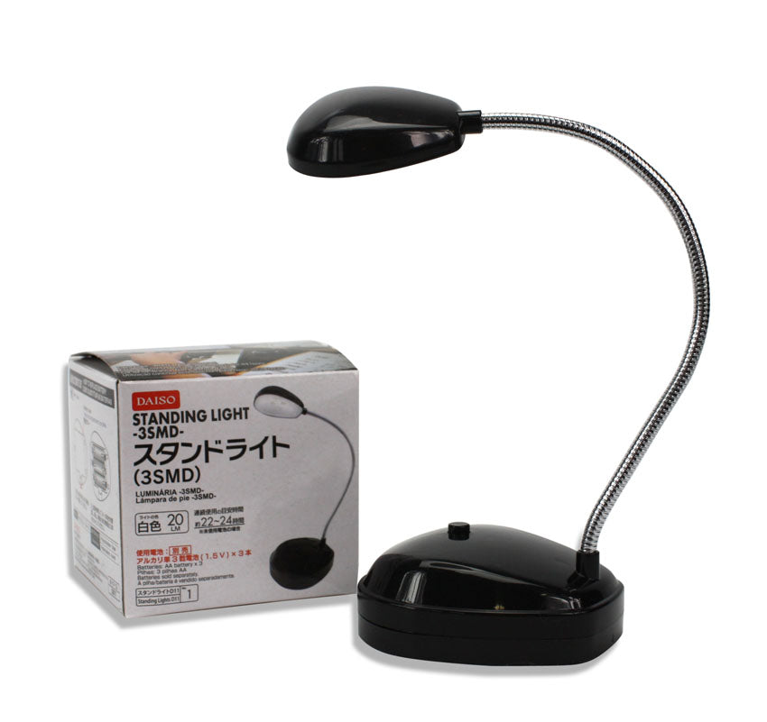 Mini Desk Reading Lamp, 18cm - Black or White - farangshop-co