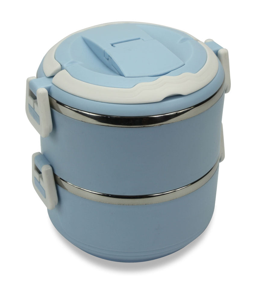 Colourful Bento Box, Lunch Box by Moshi Moshi, Double layer - Choice of Colours - farangshop-co